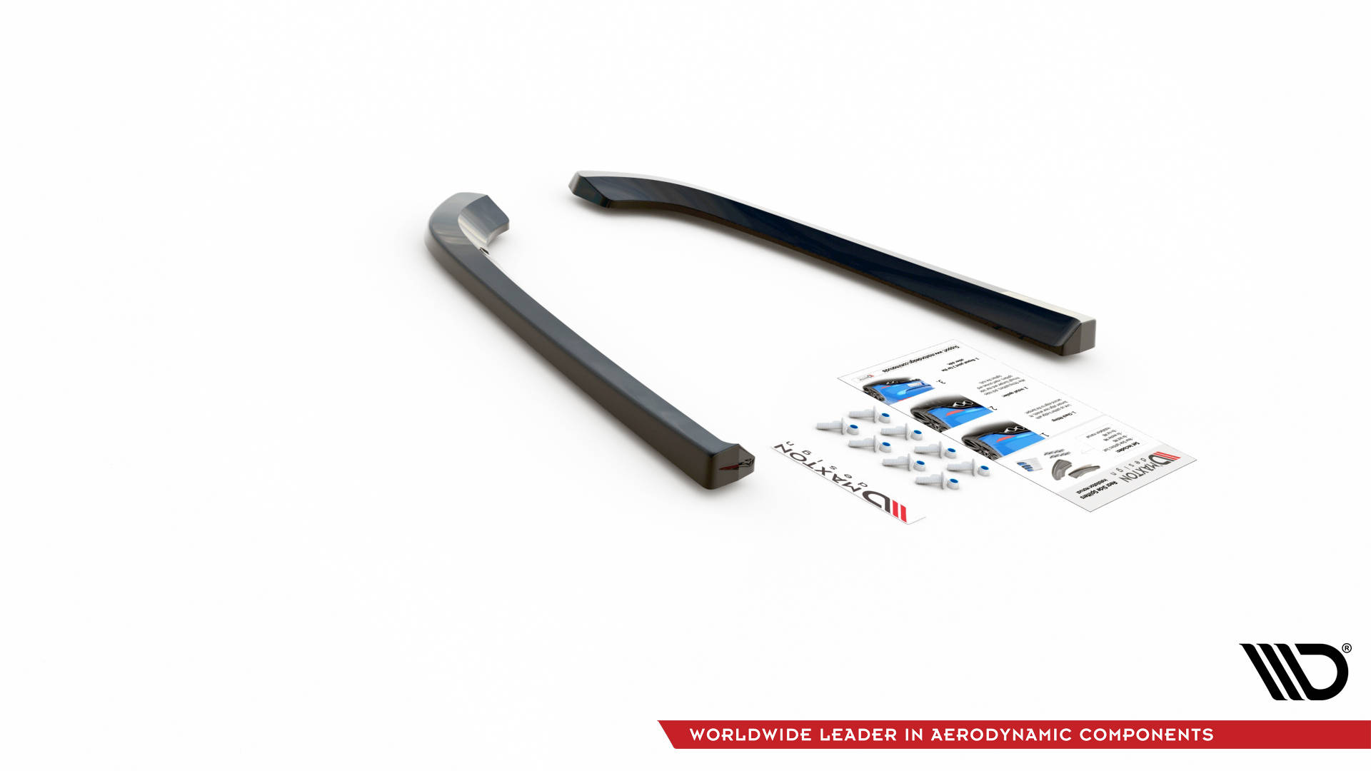 Rear Side Splitters Volvo V70 MK3 (2007-2013) - 6