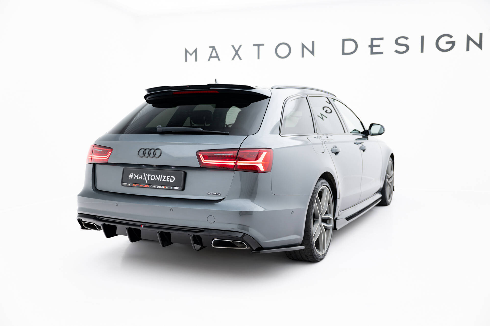 REAR SIDE SPLITTERS V.3 SUITABLE FOR AUDI S6 / A6 S-LINE / A6 C7 FL – MAXTON DESIGN