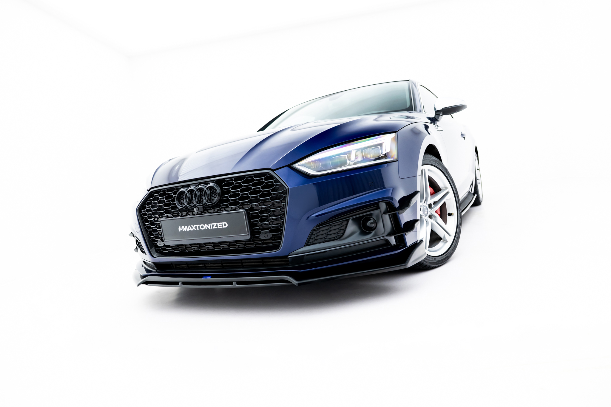 FRONT SPLITTER SUITABLE FOR AUDI S5 / A5 S-LINE COUPE F5 – MAXTON DESIGN - 7