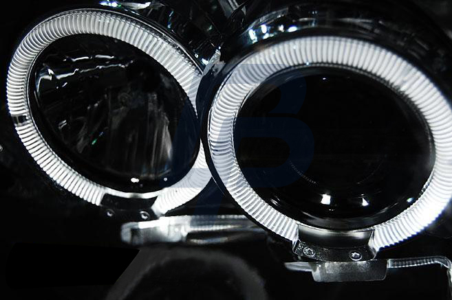 HEADLIGHTS NISSAN FRONTIER US VERSION 01-04 CHROME - 4