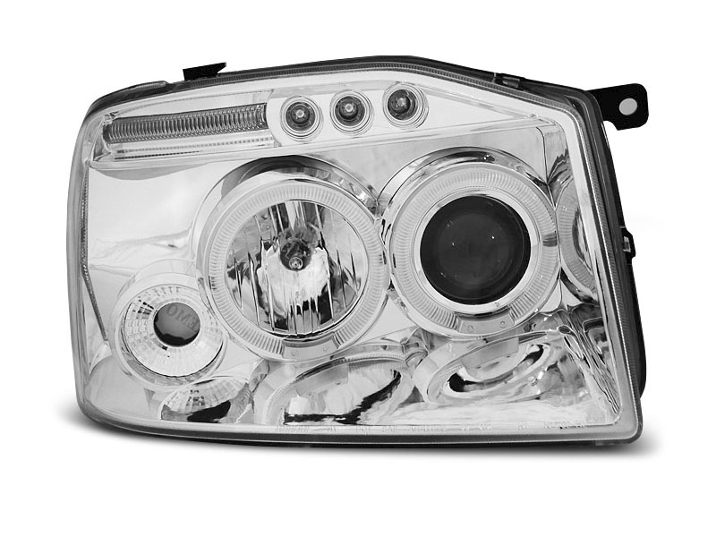 HEADLIGHTS NISSAN FRONTIER US VERSION 01-04 CHROME