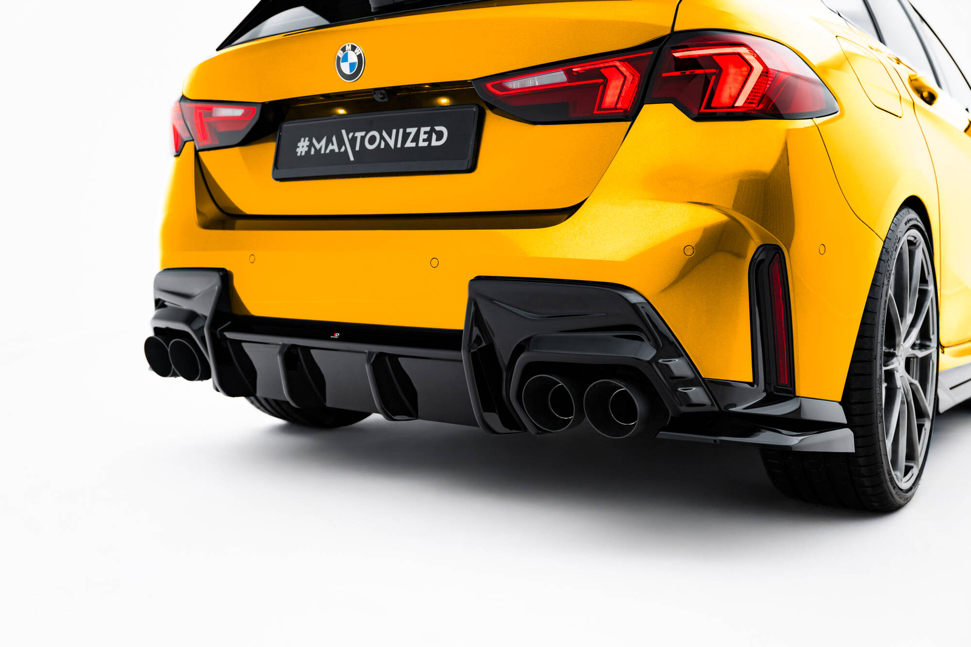 REAR VALANCE SUITABLE FOR BMW 1 M-PACK F70 – MAXTON DESIGN - 3