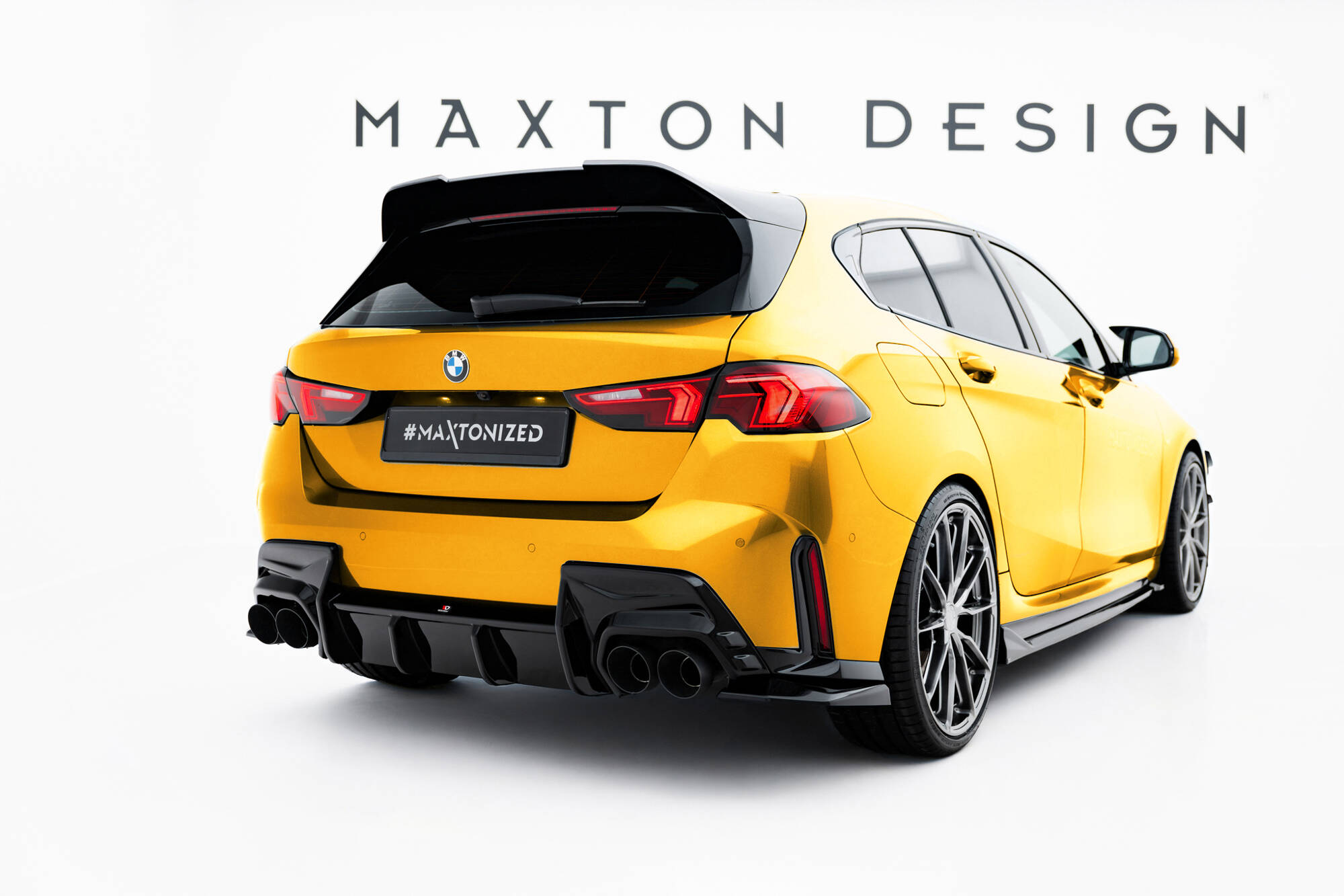REAR SIDE SPLITTERS V.2 SUITABLE FOR BMW 1 M-PACK F70 – MAXTON DESIGN - 5