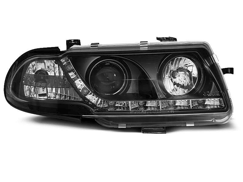 HEADLIGHTS OPEL ASTRA F 09.91-08.94 DAYLIGHT BLACK