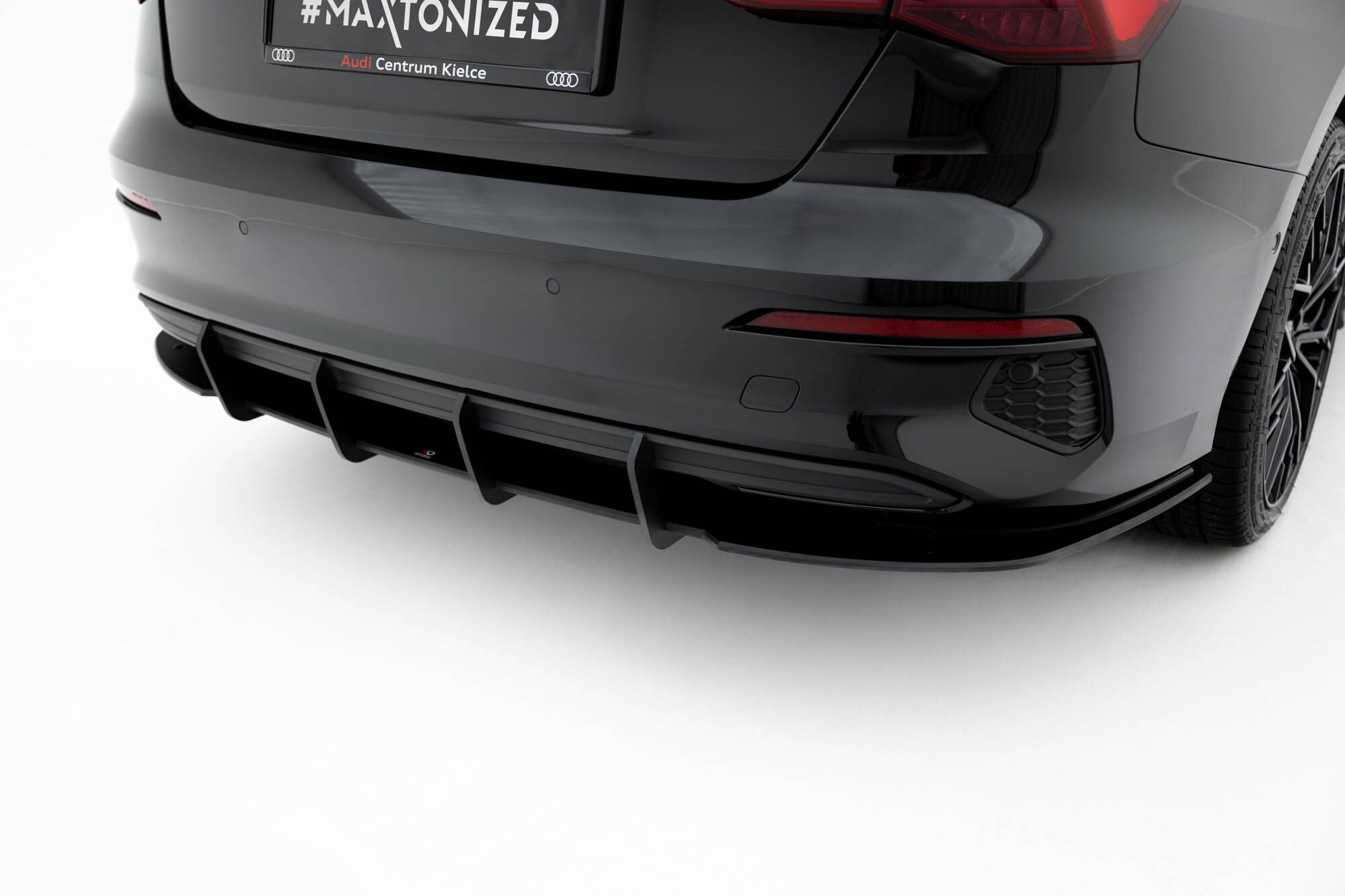 STREET PRO REAR DIFFUSER SUITABLE FOR AUDI A3 SEDAN 8Y – MAXTON DESIGN - 4