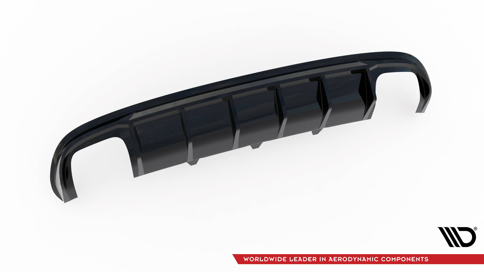 Rear Valance Audi S4 Sedan B8 - 8