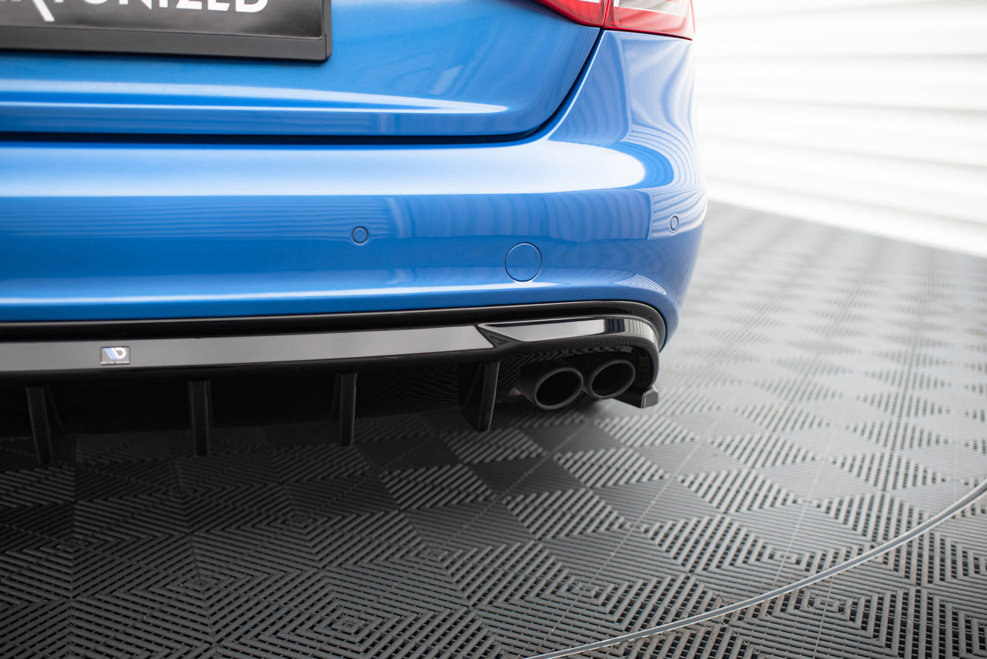 Rear Valance Audi S4 Sedan B8 - 3
