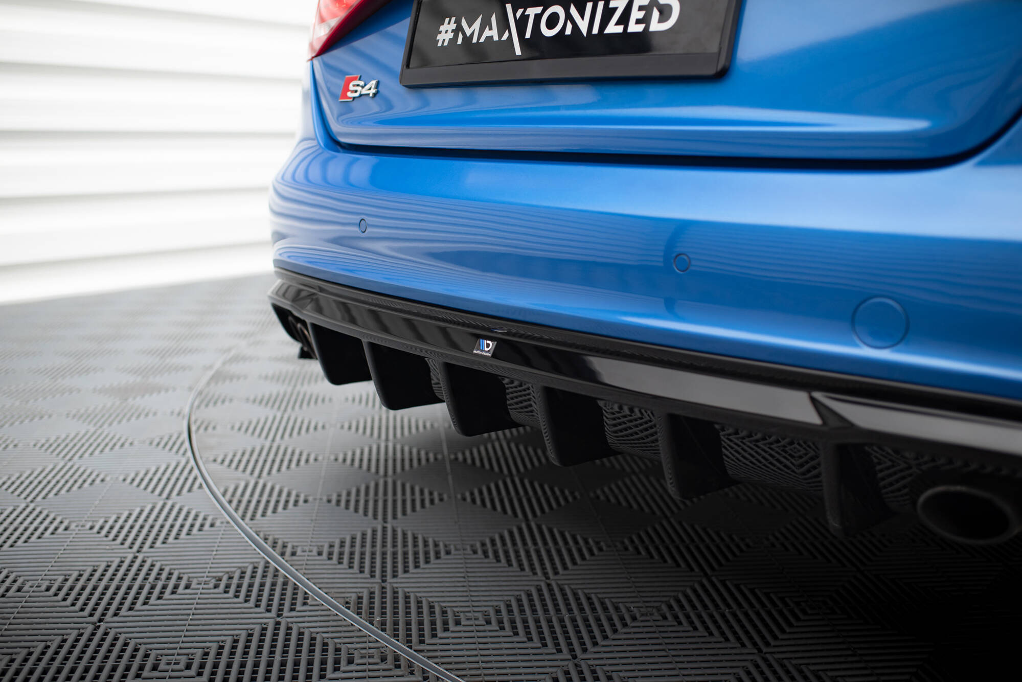 Rear Valance Audi S4 Sedan B8 - 4