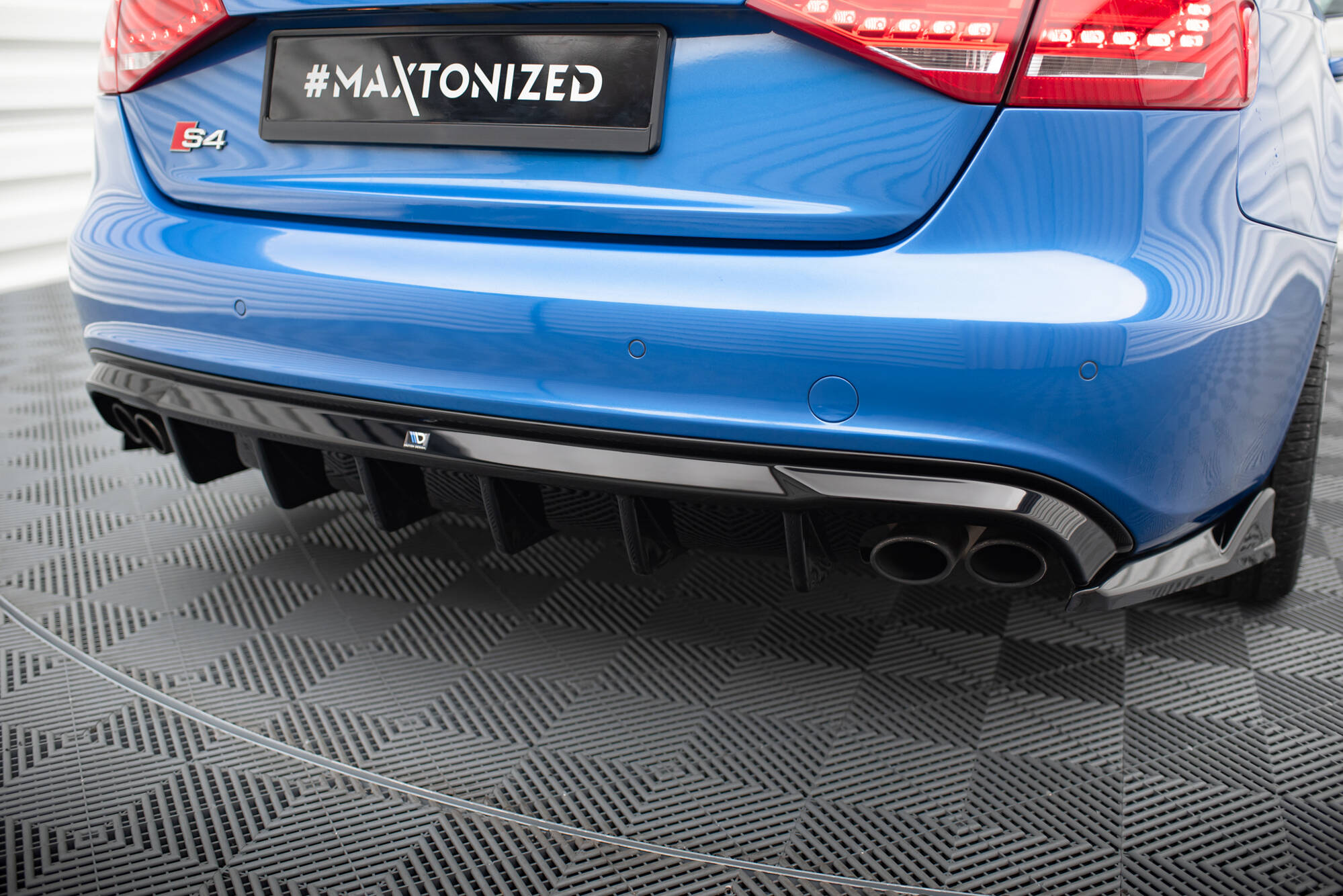 Rear Valance Audi S4 Sedan B8 - 6