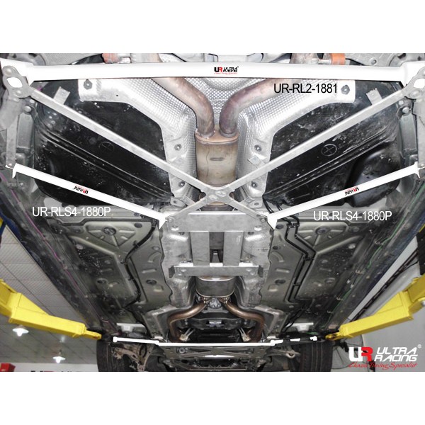 PORSCHE PANAMERA 3.6 V6 09+ ULTRA-R 2P REAR LOWER BAR 1881