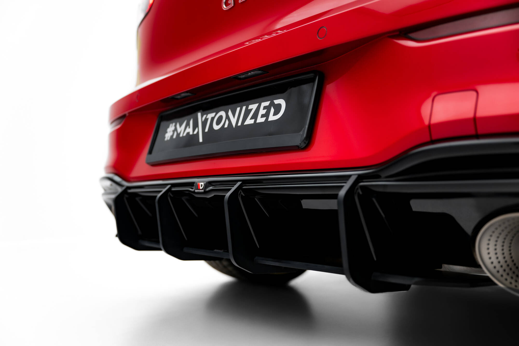 STREET PRO REAR DIFFUSER V.1 SUITABLE FOR VOLKSWAGEN GOLF GTI CLUBSPORT MK8 FACELIFT – MAXTON DESIGN - 5