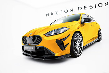 FRONT BUMPER WINGS (CANARDS) SUITABLE FOR BMW 1 M-PACK F70 – MAXTON DESIGN