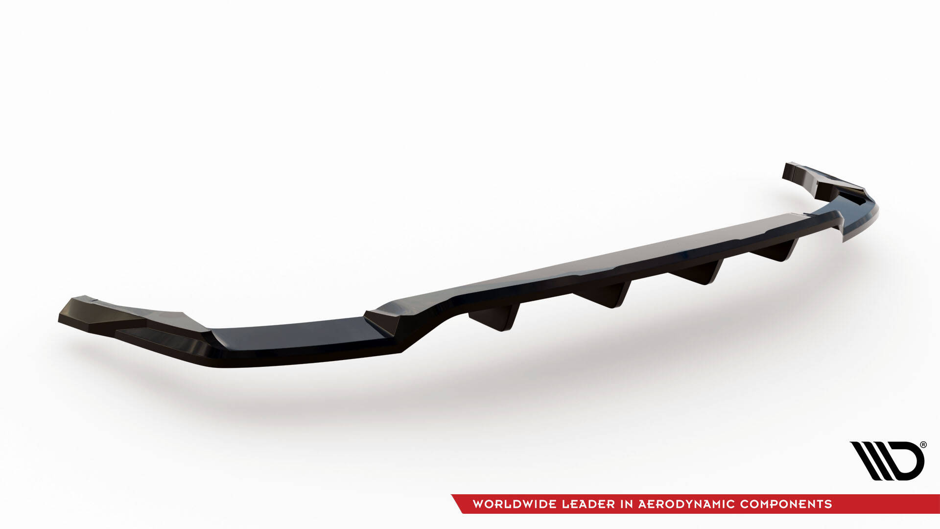 Rear Splitter (Vertical Bars) Audi Q8 Mk1 Facelift - 5
