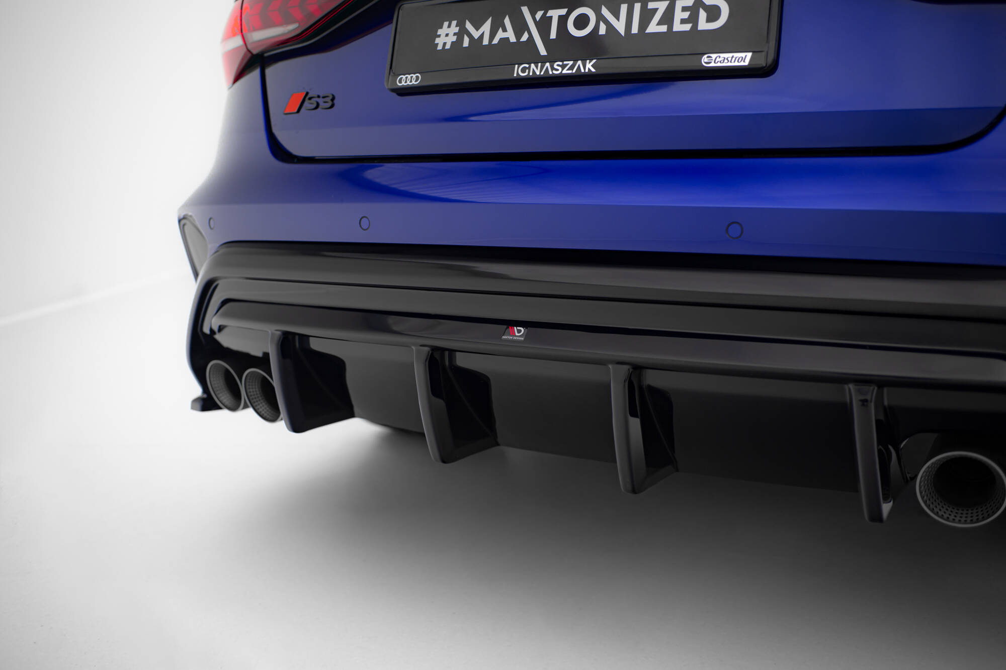 REAR VALANCE SUITABLE FOR AUDI S3 SEDAN 8Y FACELIFT – MAXTON DESIGN