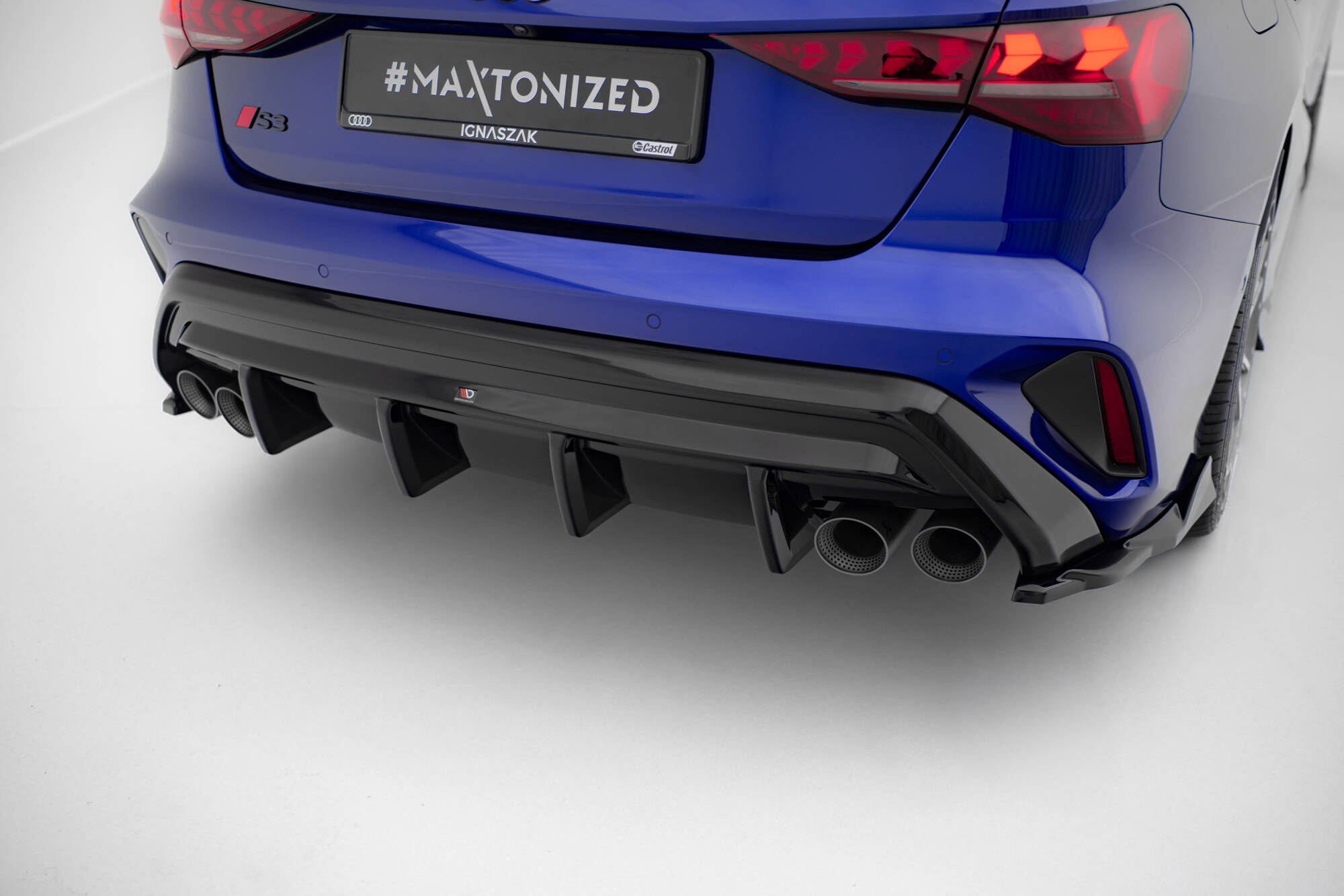 REAR VALANCE SUITABLE FOR AUDI S3 SEDAN 8Y FACELIFT – MAXTON DESIGN - 2