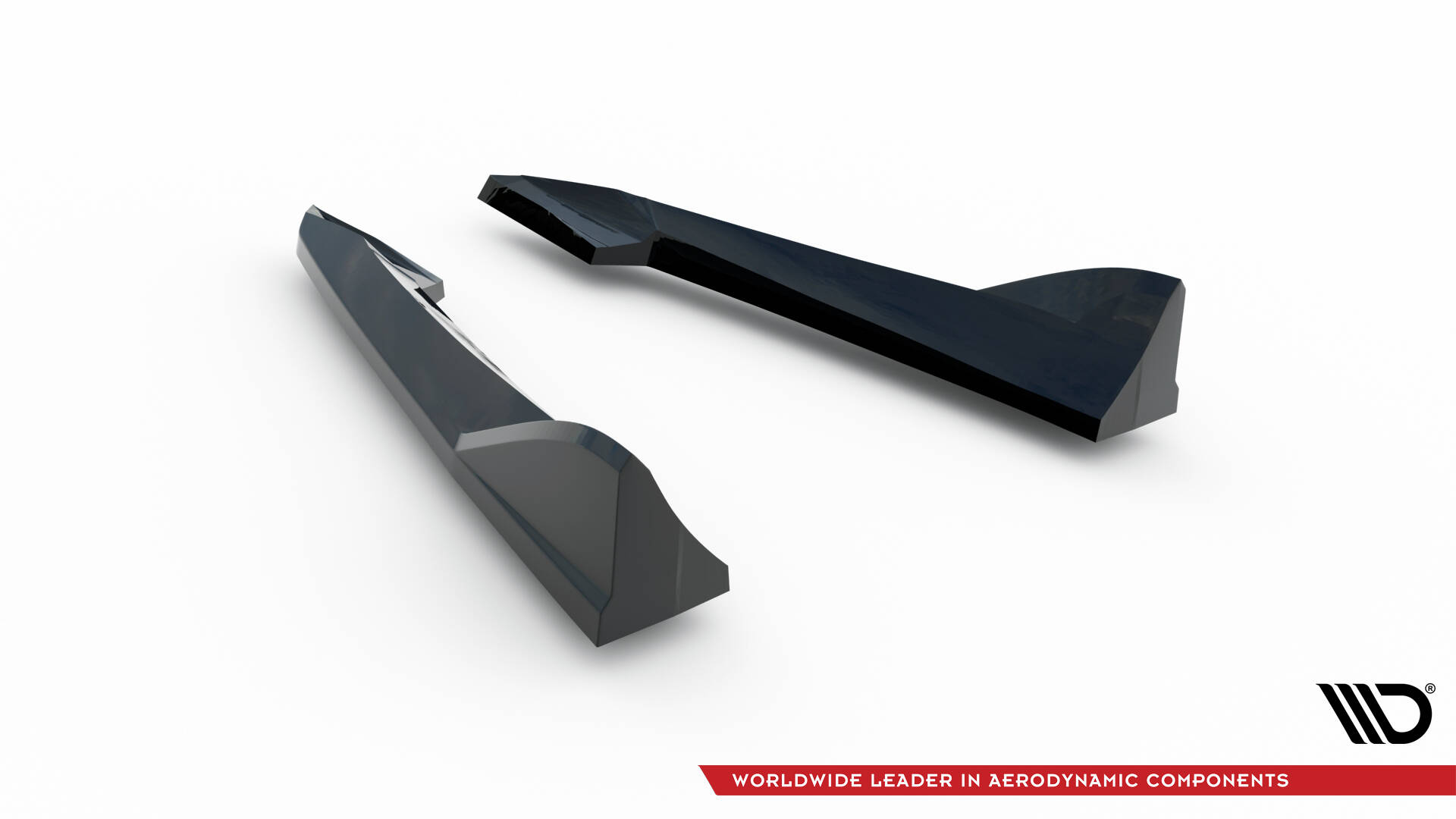 Rear Side Splitters V.2 Audi S4 Sedan B8 - 6
