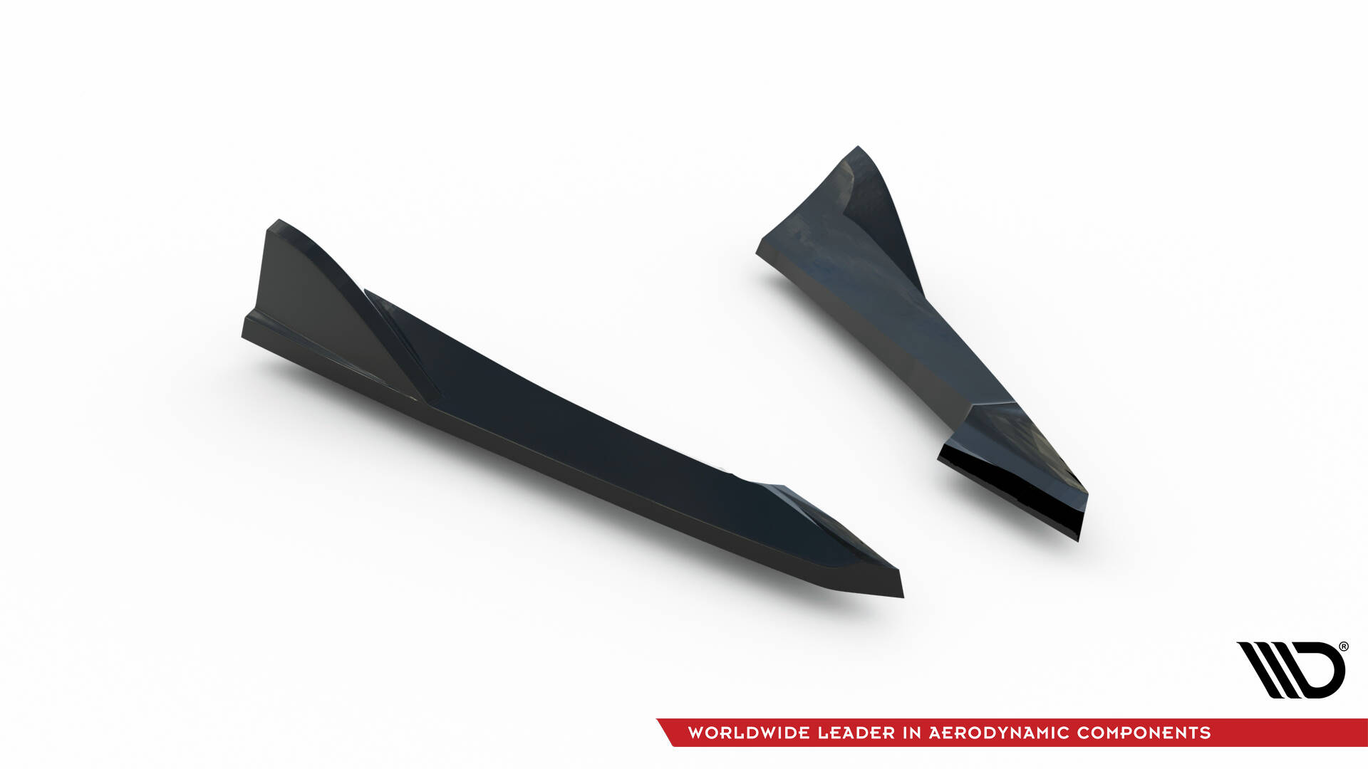 Rear Side Splitters V.2 Audi S4 Sedan B8 - 5