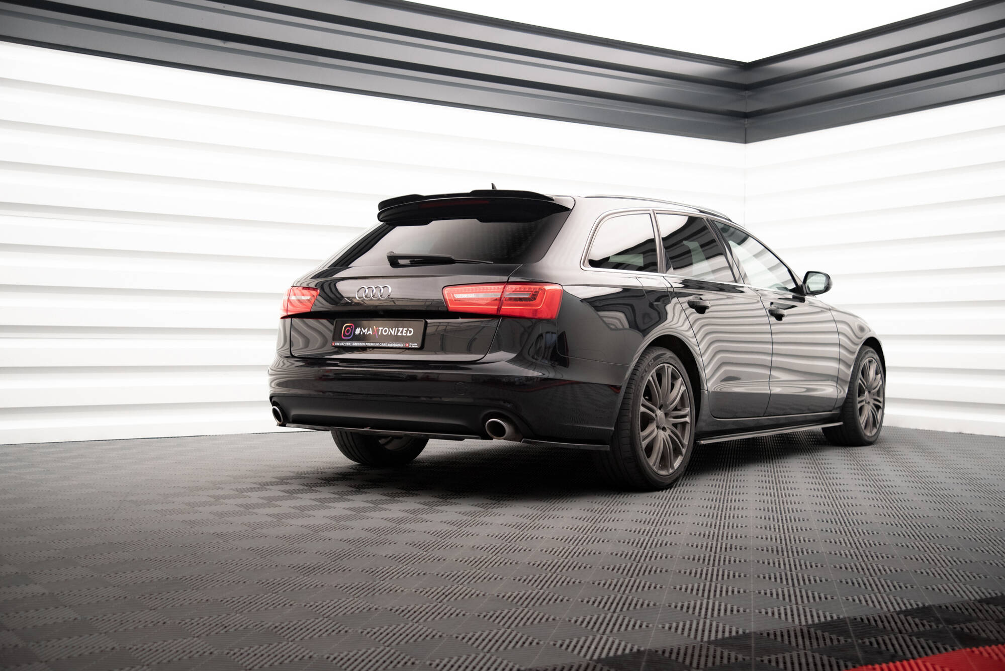 Rear Side Splitters V.2 Audi A6 Avant C7 - 2