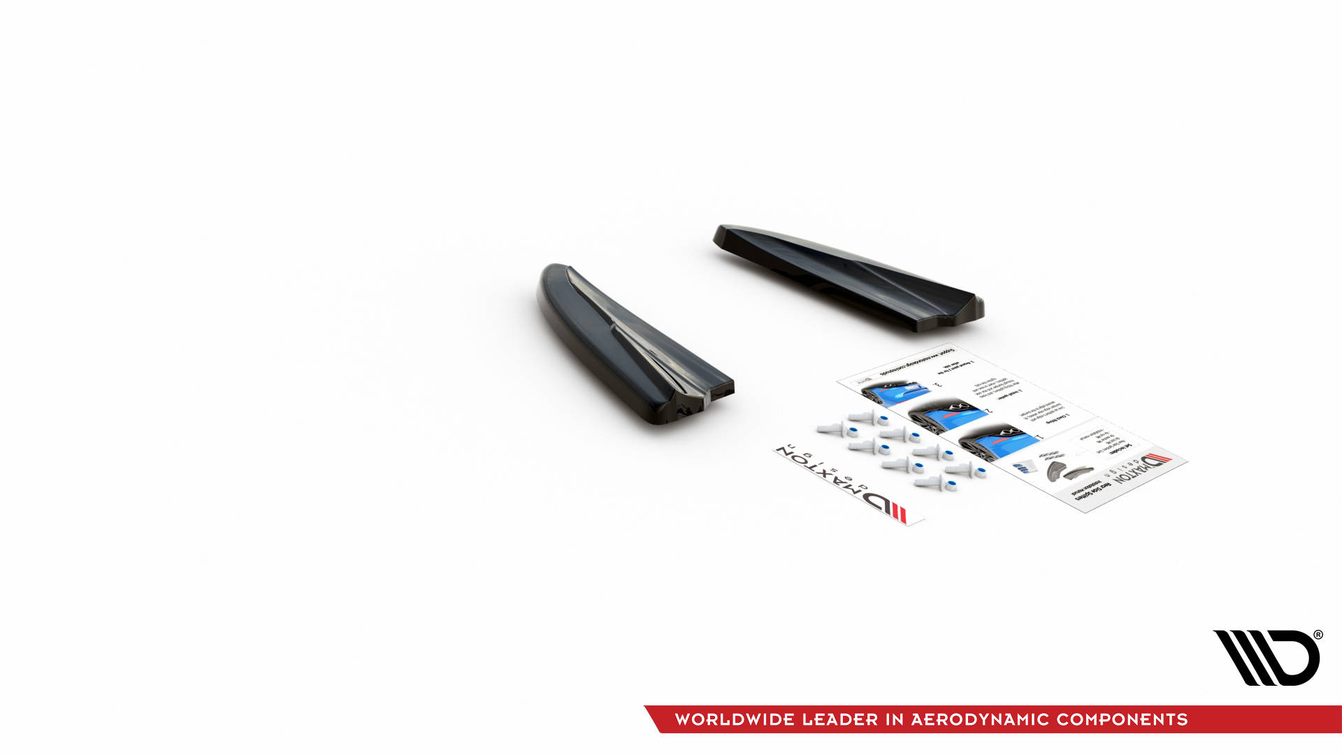 Rear Side Splitters Volvo V40 (2012-2019) - 5