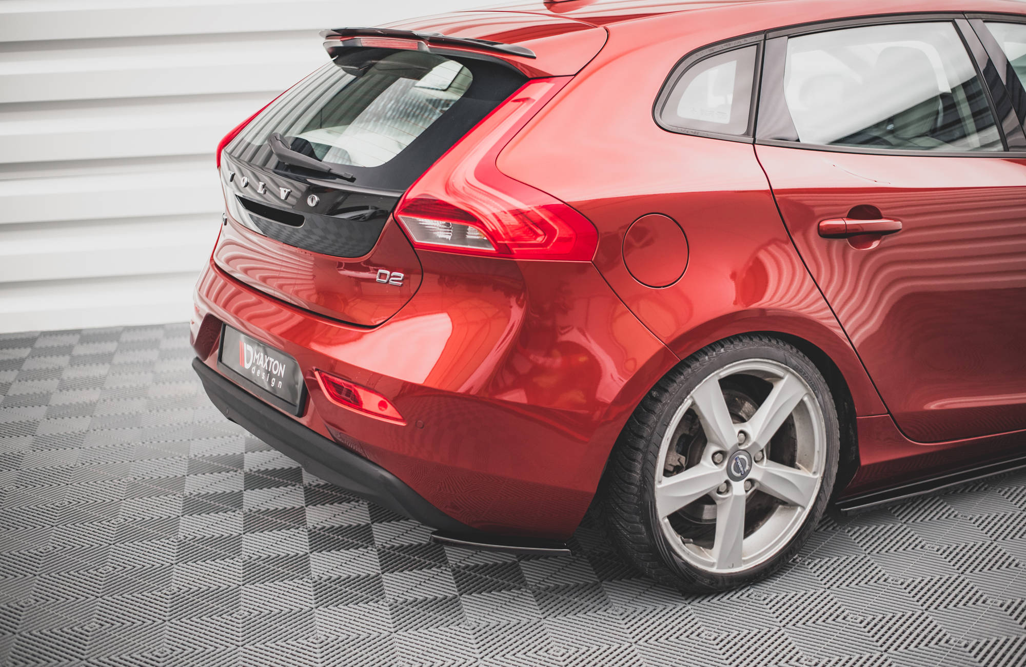 Rear Side Splitters Volvo V40 (2012-2019) - 3