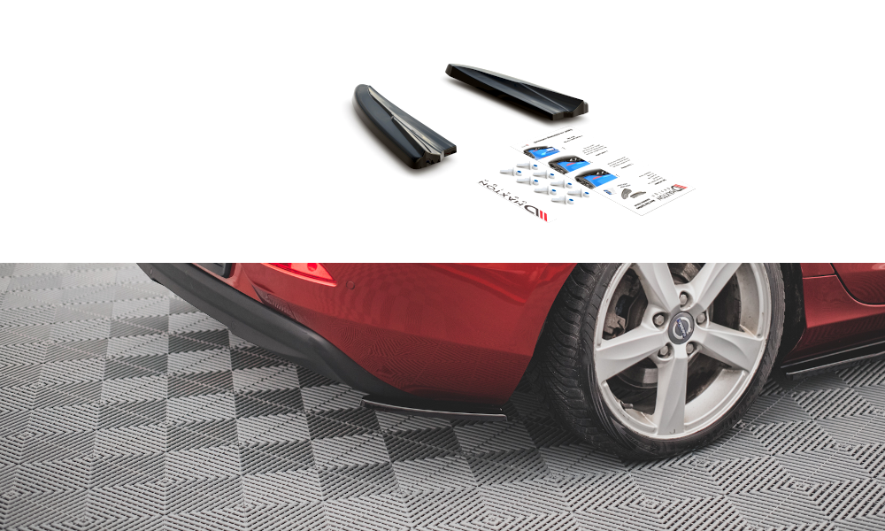 Rear Side Splitters Volvo V40 (2012-2019)