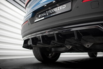 Central Rear Splitter (Vertical Bars) Volvo C40 Mk1