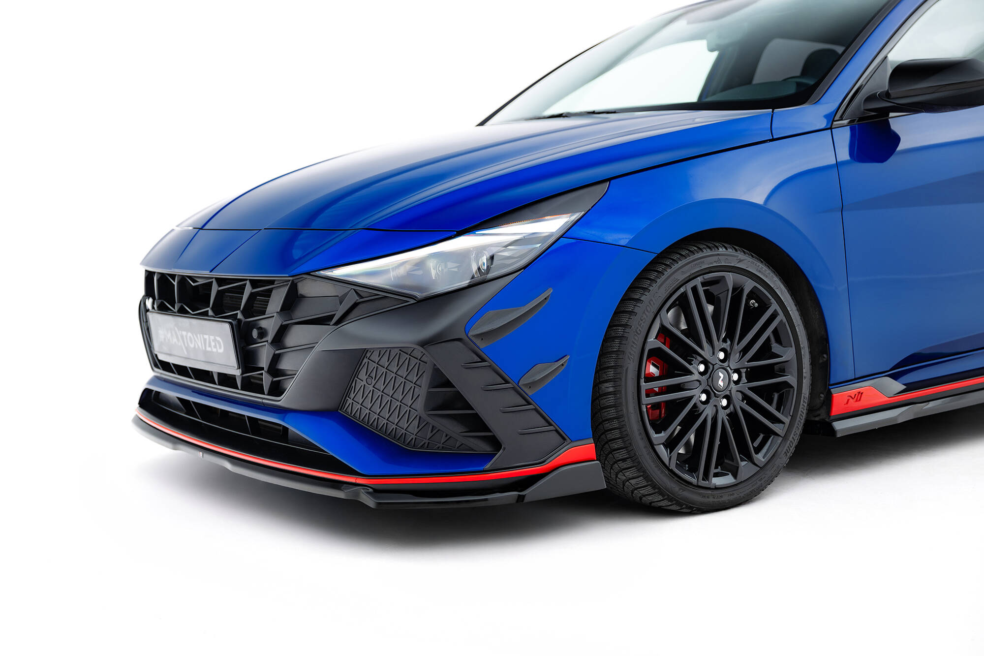 FRONT BUMPER WINGS (CANARDS) SUITABLE FOR HYUNDAI ELANTRA N MK7 – MAXTON DESIGN - 3