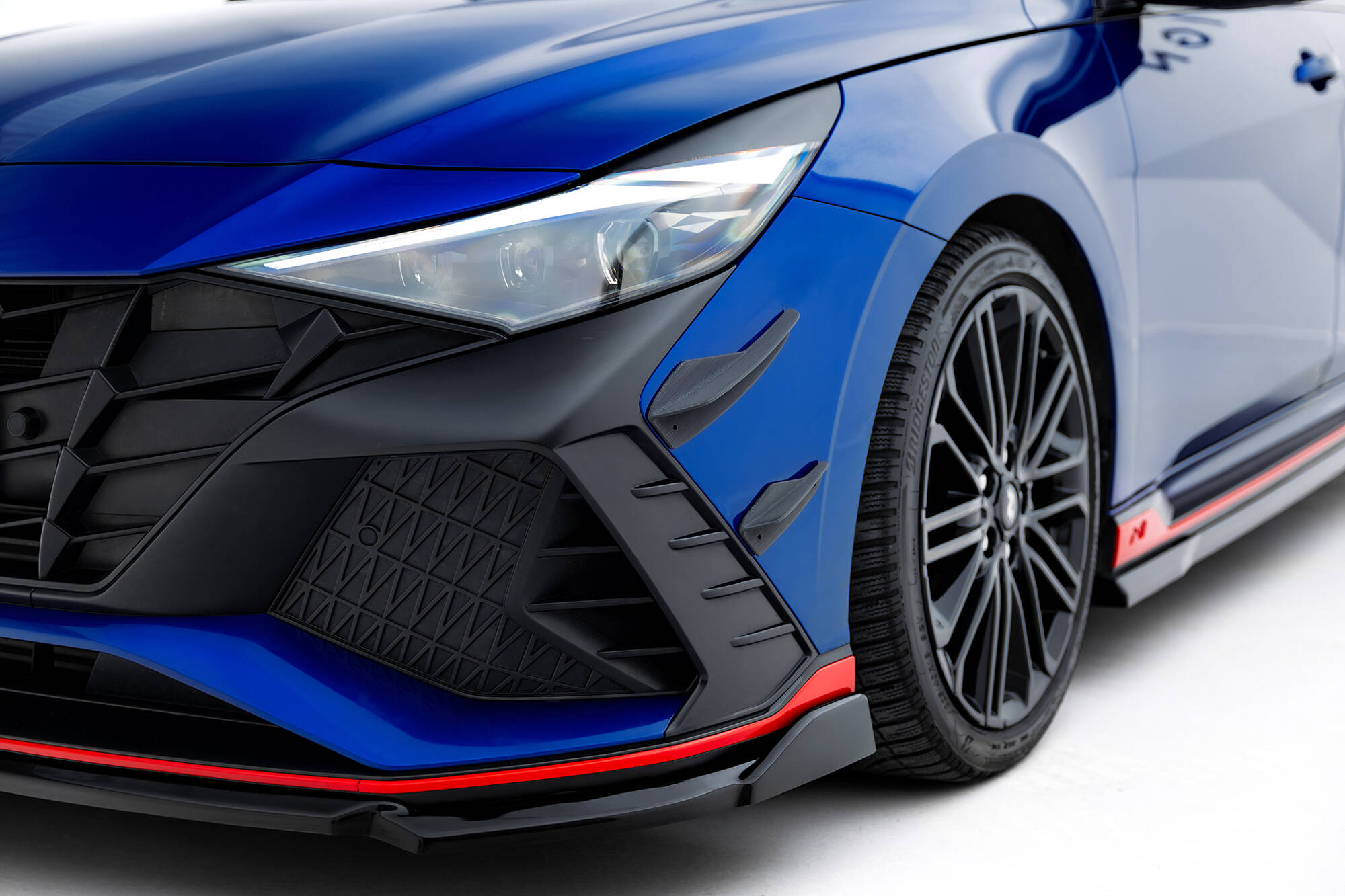 FRONT BUMPER WINGS (CANARDS) SUITABLE FOR HYUNDAI ELANTRA N MK7 – MAXTON DESIGN - 2