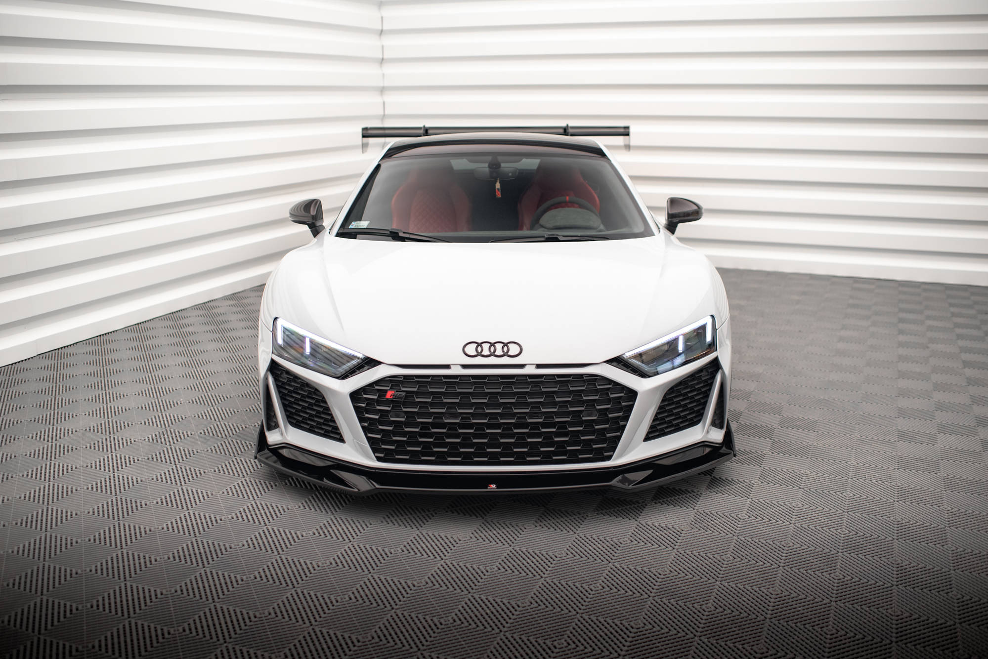 Front Splitter V.3 + Flaps Audi R8 Mk2 Facelift - 2