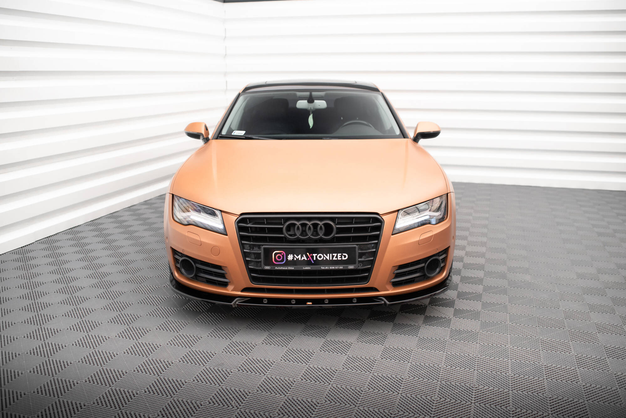 Front Splitter V.2 Audi A7 C7 - 2