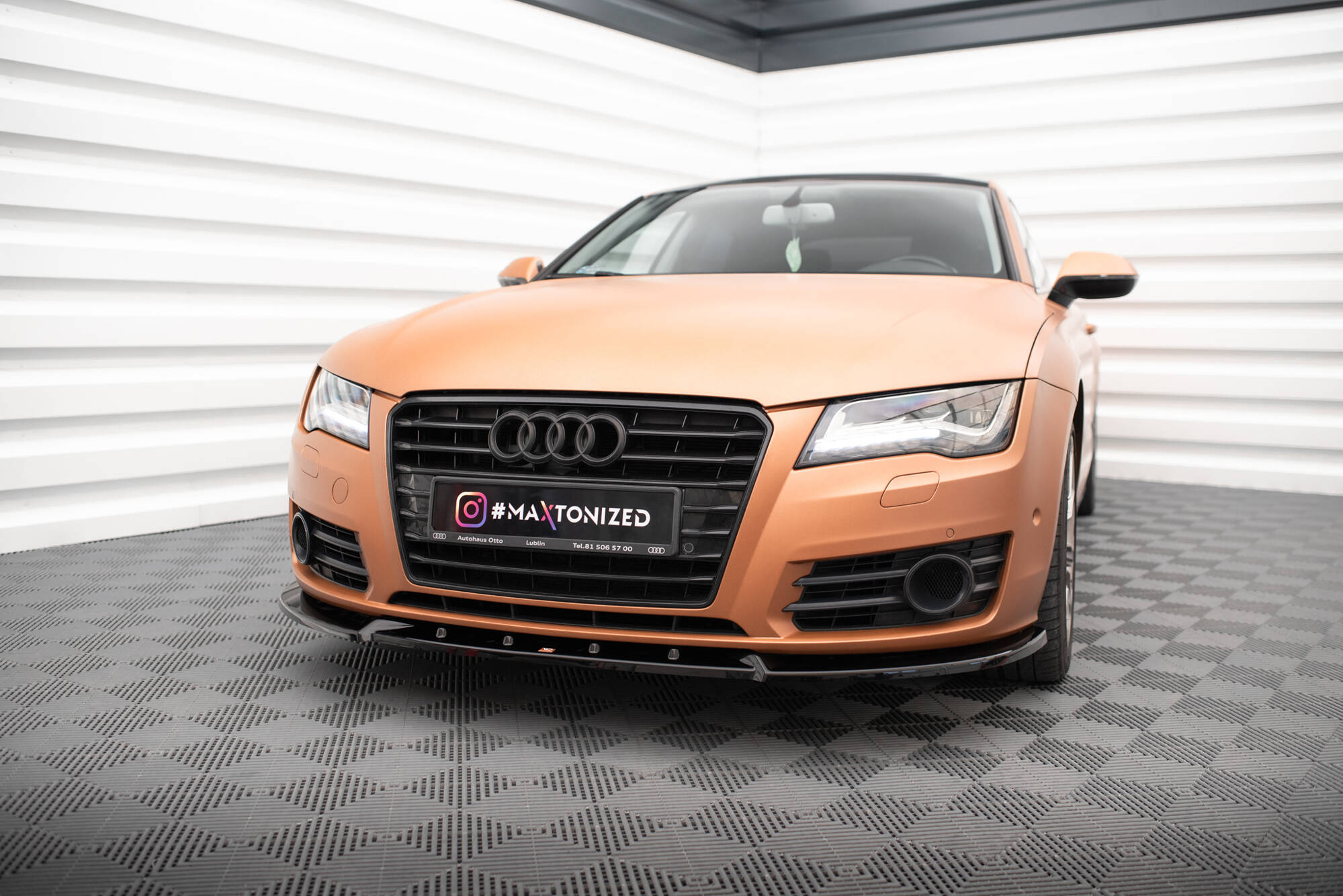 Front Splitter V.2 Audi A7 C7 - 4