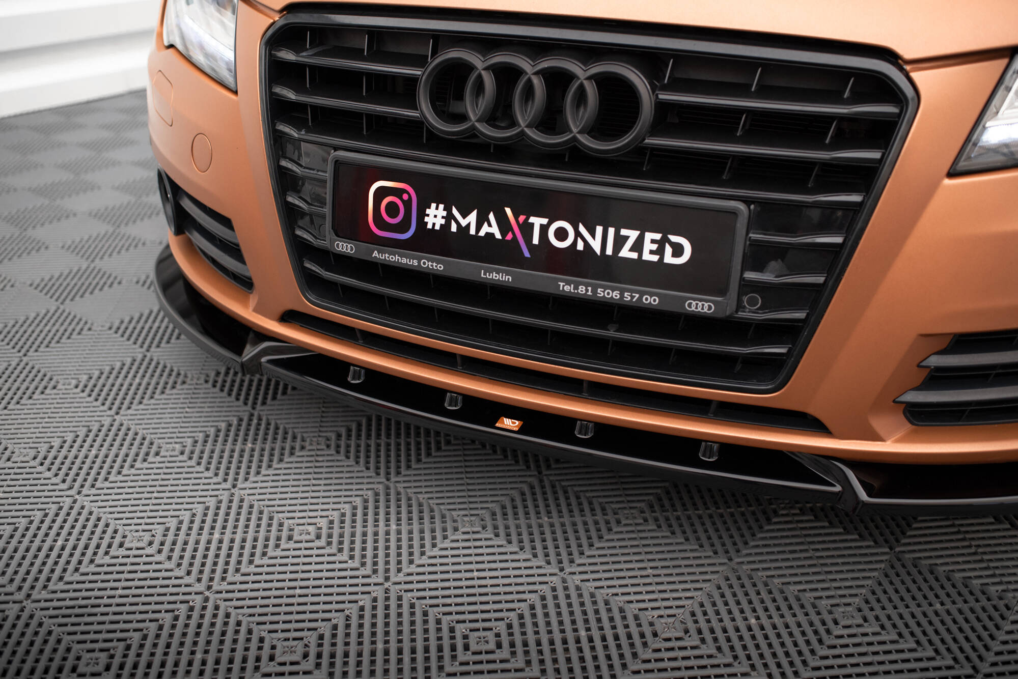 Front Splitter V.2 Audi A7 C7 - 3