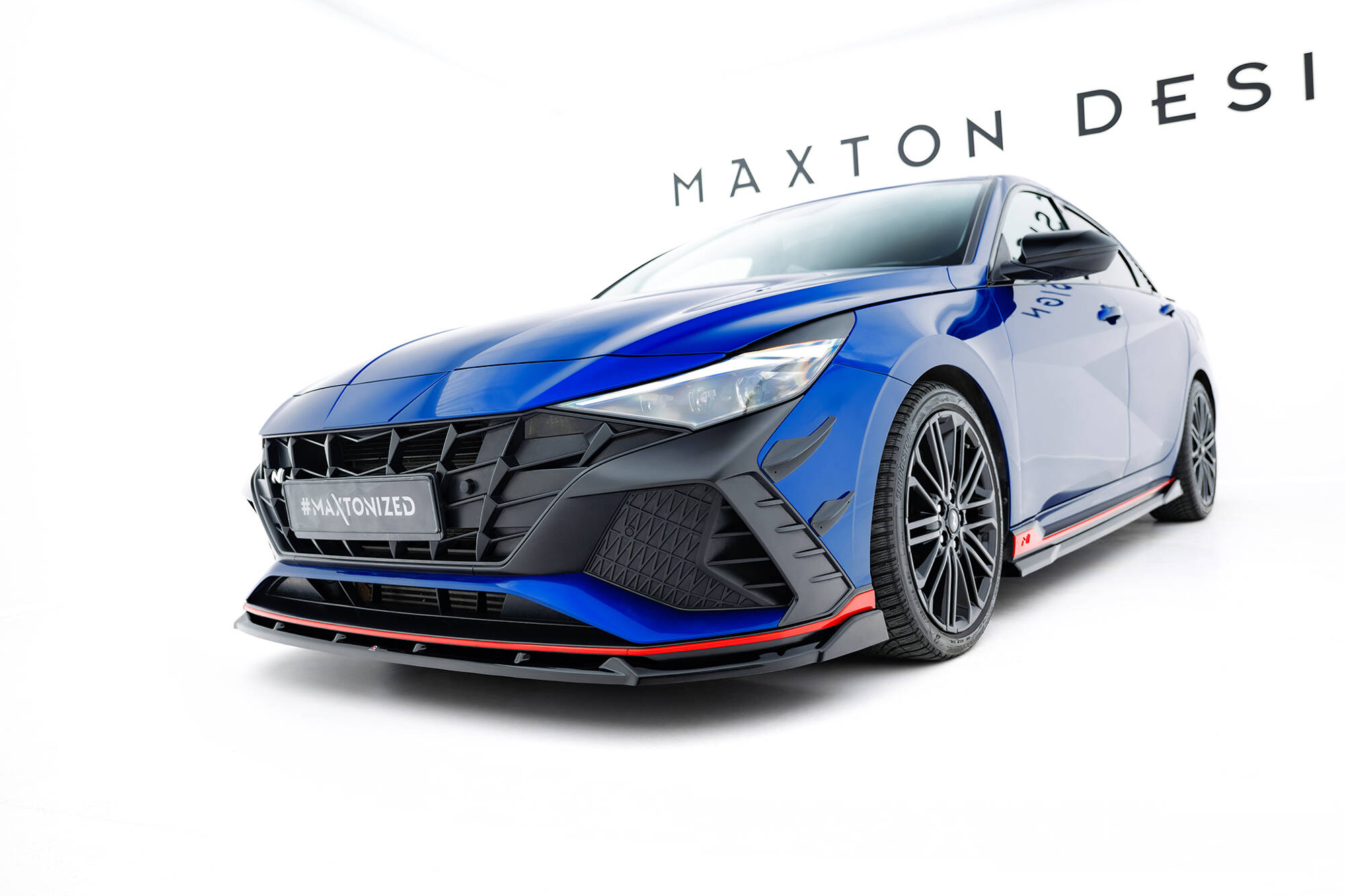 FRONT SPLITTER V.2 SUITABLE FOR HYUNDAI ELANTRA N MK7 – MAXTON DESIGN - 5