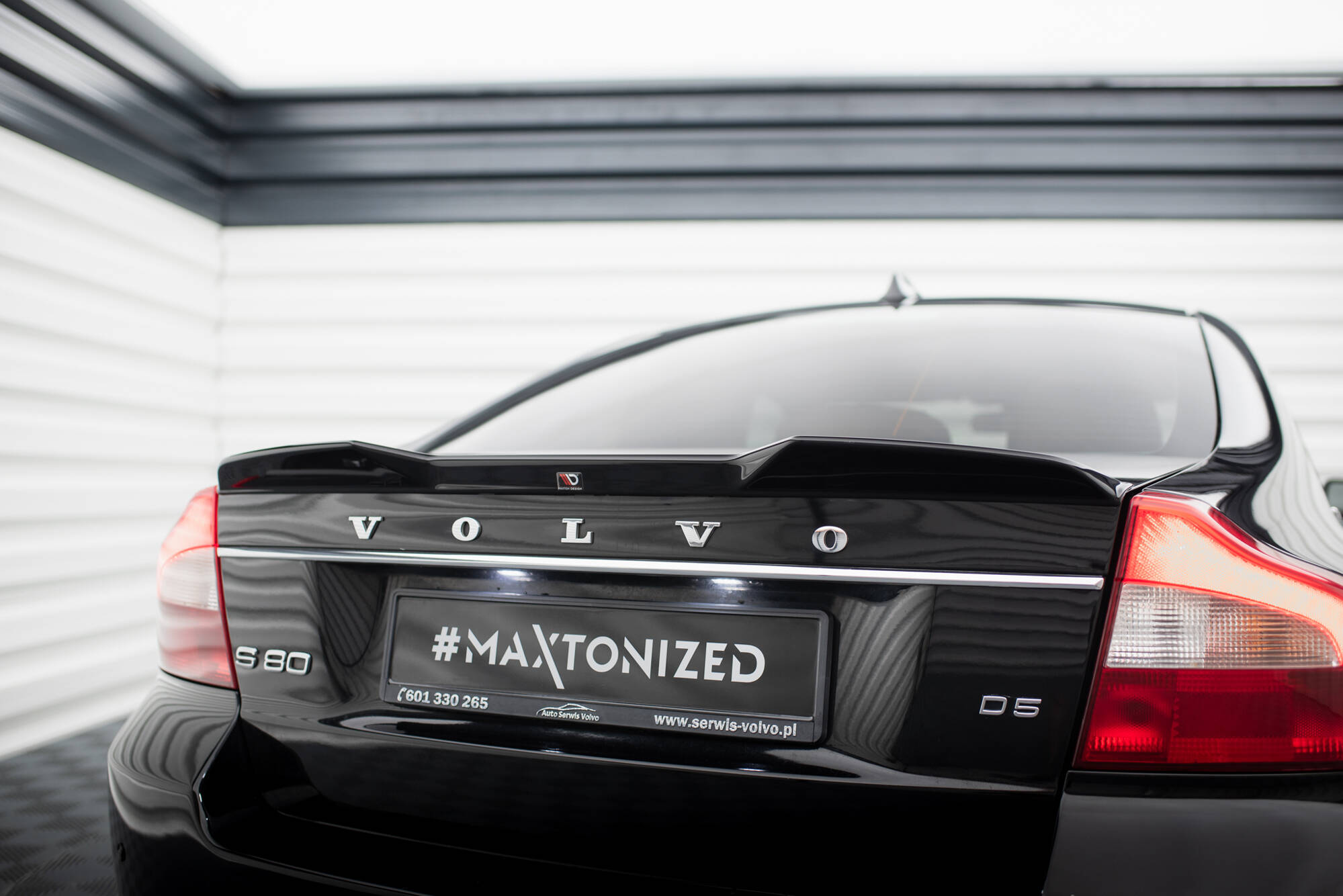 Spoiler CAP 3D Volvo S80 Mk2 - 3