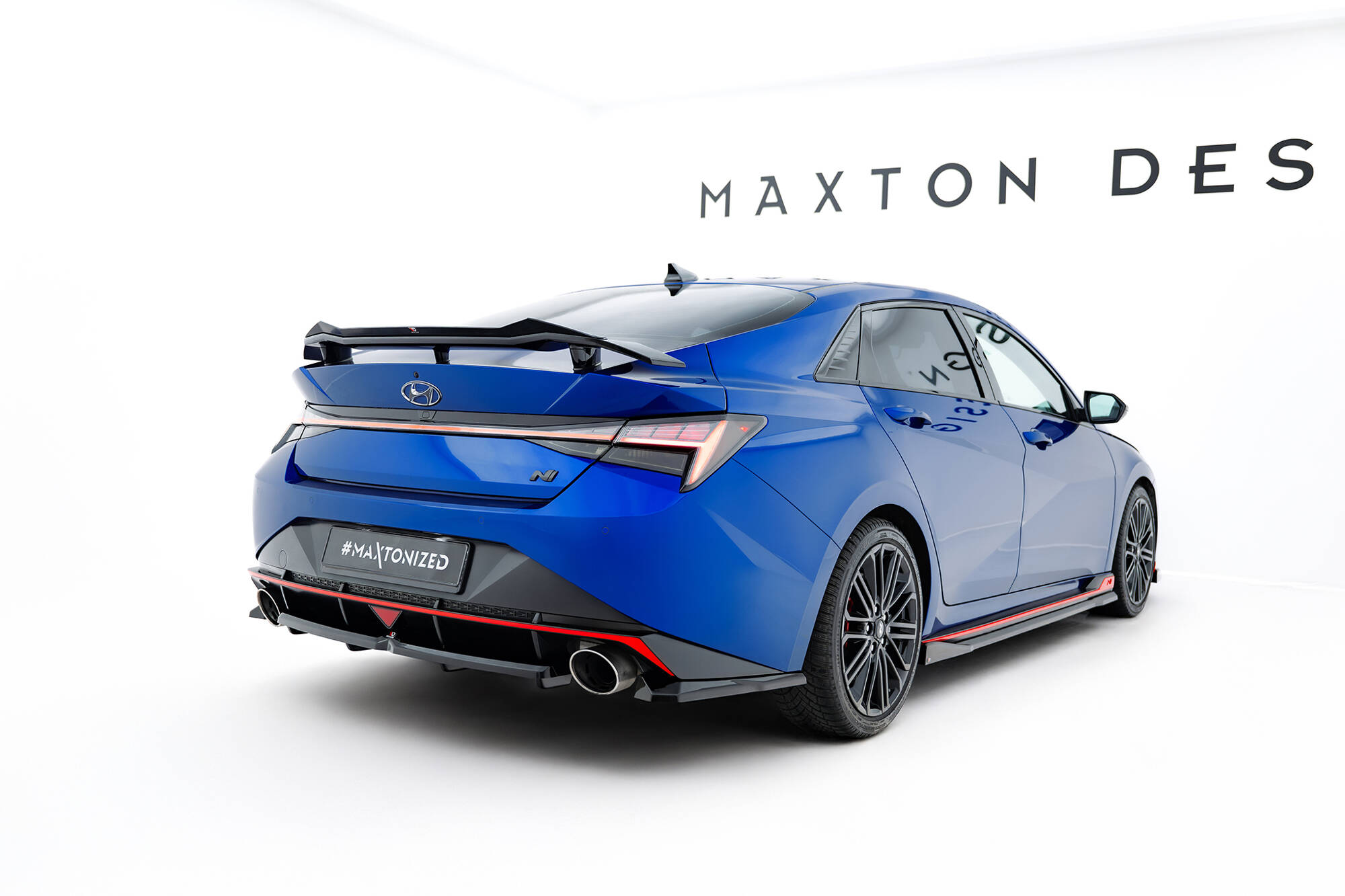 REAR SIDE SPLITTERS SUITABLE FOR HYUNDAI ELANTRA N MK7 – MAXTON DESIGN - 4