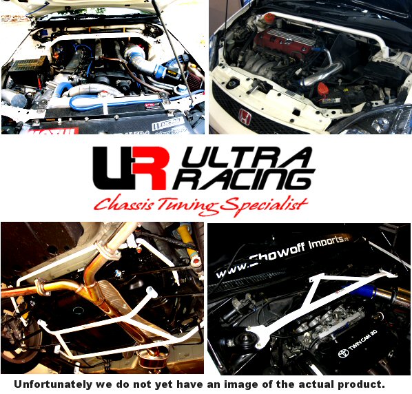 FORD FOCUS 1.8 MK2 05-10 ULTRA-R 2X 2P BAKRE NEDRE SIDO FÖRSTÄRKNINGSSTAG