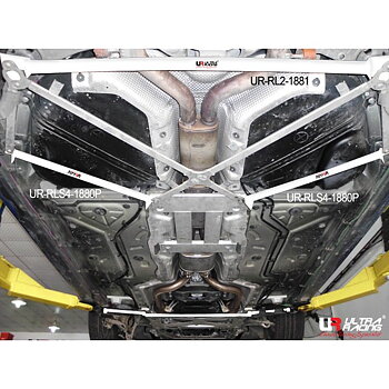 PORSCHE PANAMERA 3.6 V6 09+ ULTRA-R REAR LOWER SIDEBARS 1880