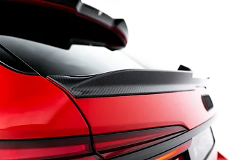 PREPREG CARBON FIBER TAILGATE SPOILER (LOWER) SUITABLE FOR AUDI RS6 C8 / C8 FACELIFT – MAXTON DESIGN