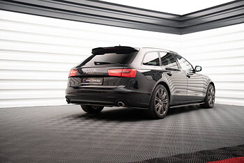 Central Rear Splitter Audi A6 Avant C7