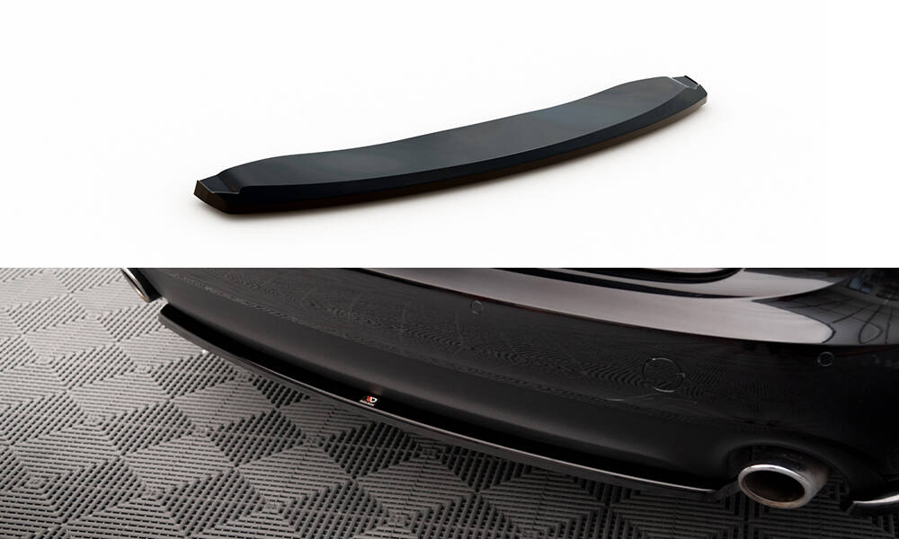 Central Rear Splitter Audi A6 Avant C7