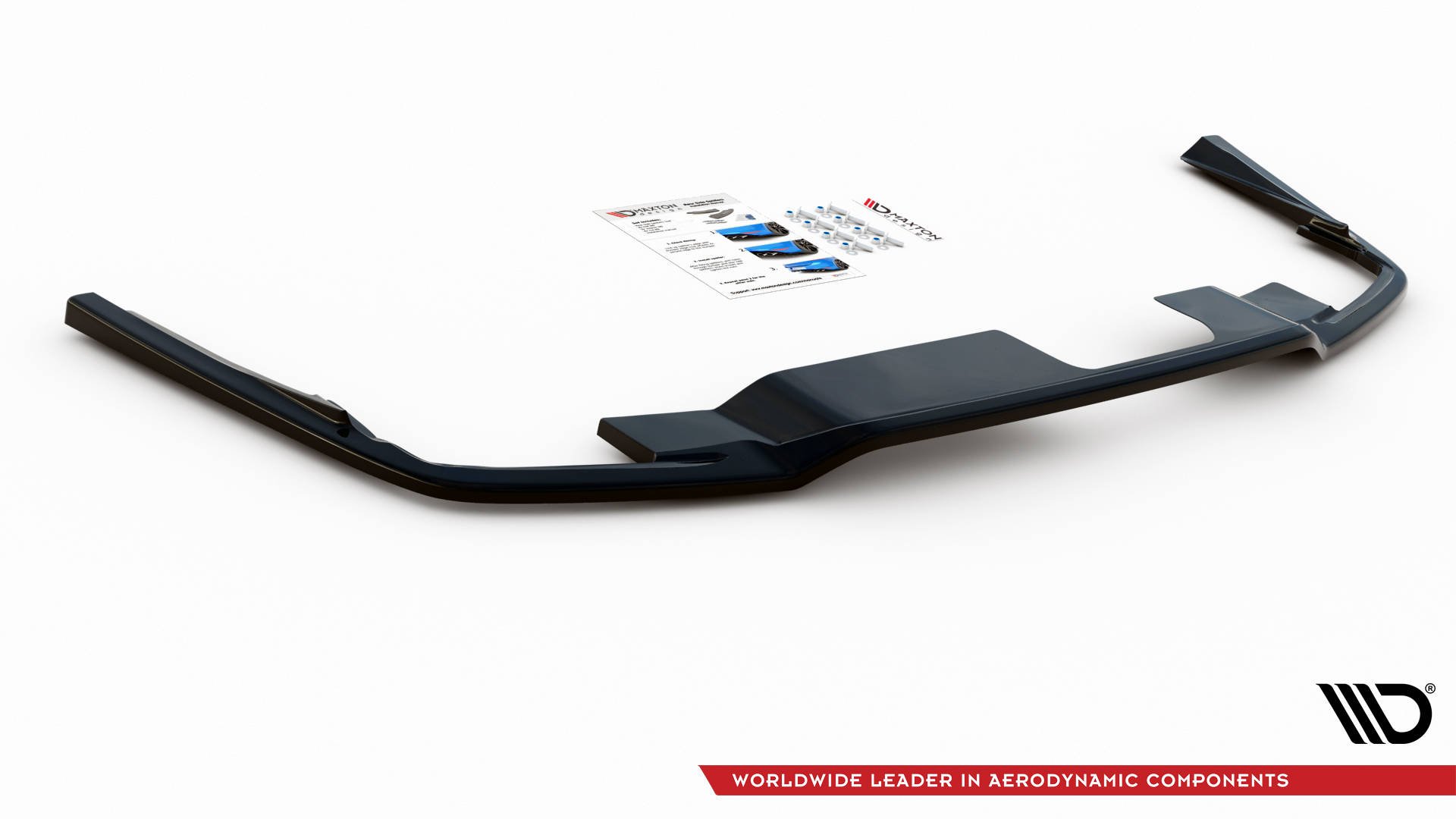 Central Rear Splitter Volvo S60 / V60 R-Design Mk3 - 6