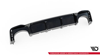 PREPREG CARBON FIBER REAR DIFFUSER SUITABLE FOR AUDI RS7 C8 C8 (VERSION WITHOUT TOWBAR) – MAXTON DESIGN