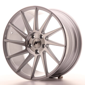 JAPAN RACING JR22 18X8,5 ET40 5X112 SILVER MACHINE