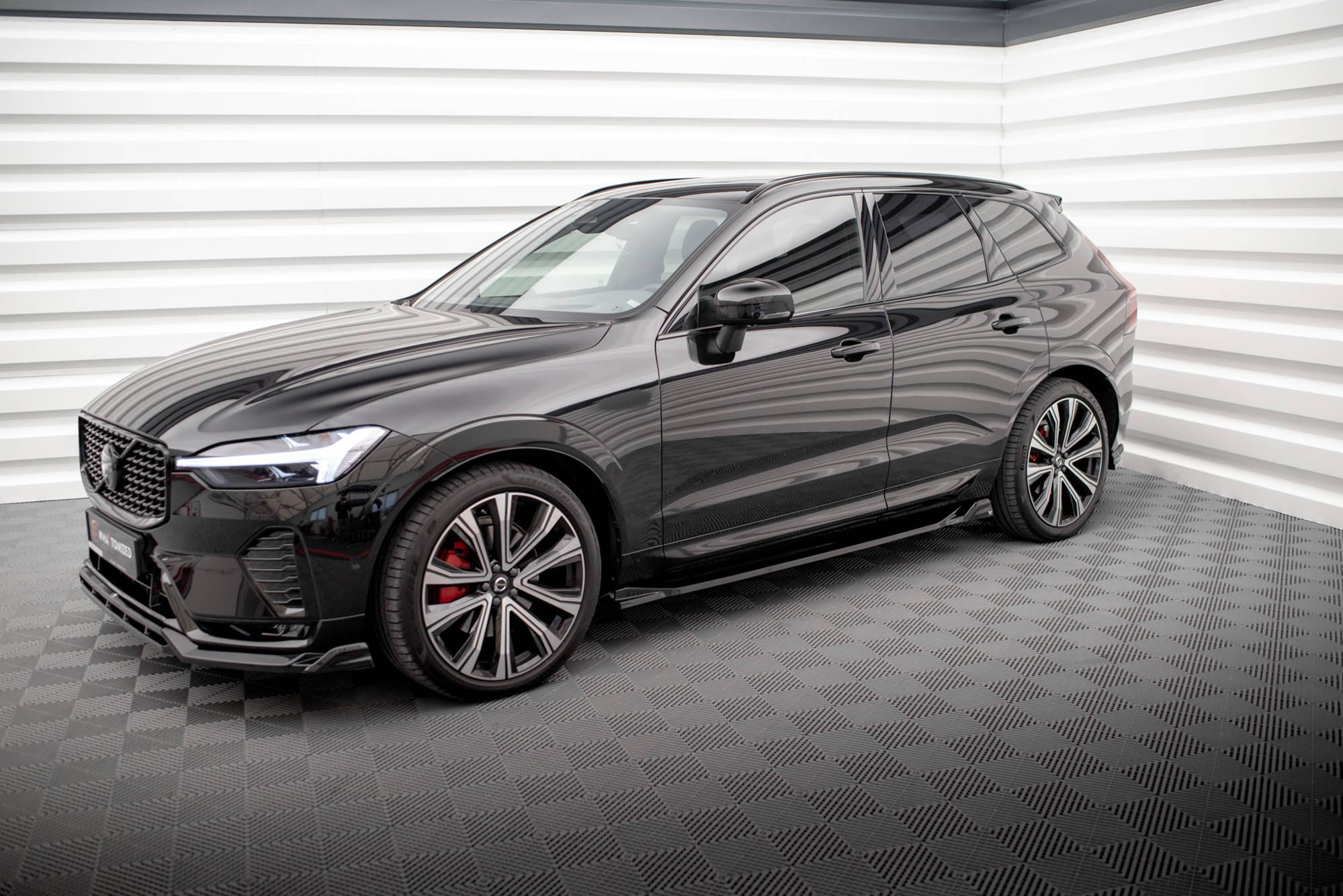 Side Skirts Diffusers Volvo XC60 R-Design Mk2 Facelift - 4