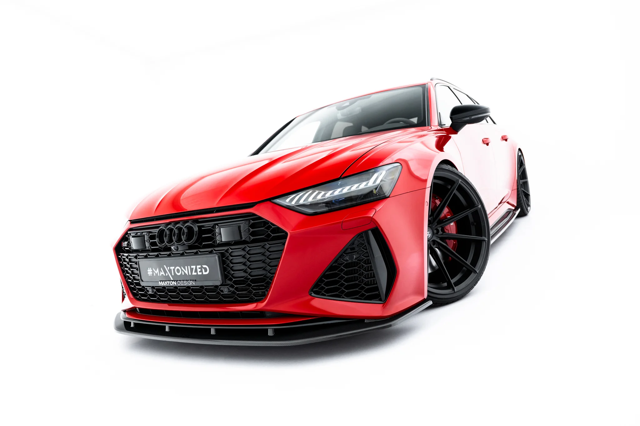 SET OF PREPREG CARBON FIBER SPLITTERS SUITABLE FOR AUDI RS6 C8 / C8 FACELIFT – MAXTON DESIGN - 16