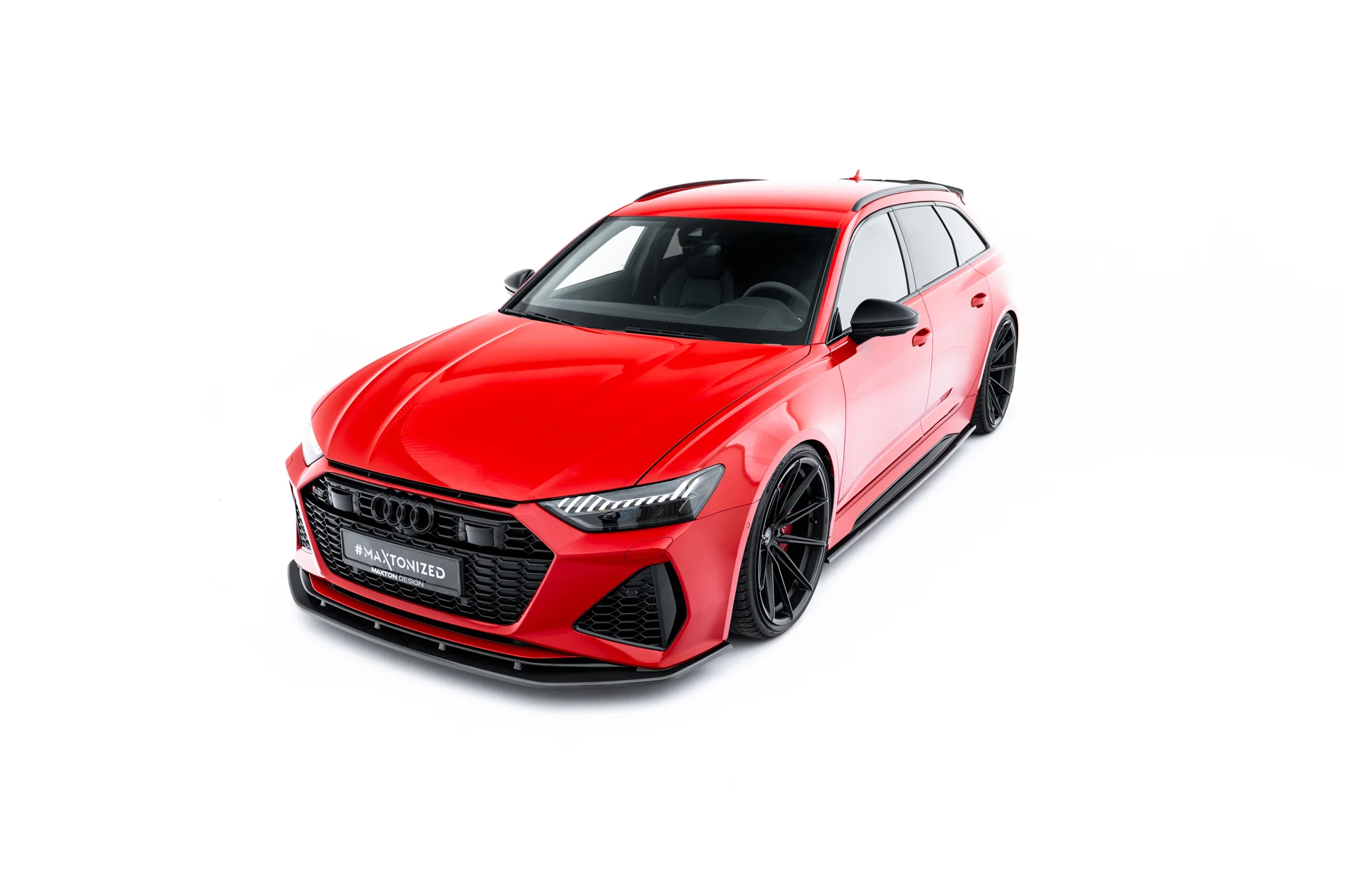 SET OF PREPREG CARBON FIBER SPLITTERS SUITABLE FOR AUDI RS6 C8 / C8 FACELIFT – MAXTON DESIGN - 7