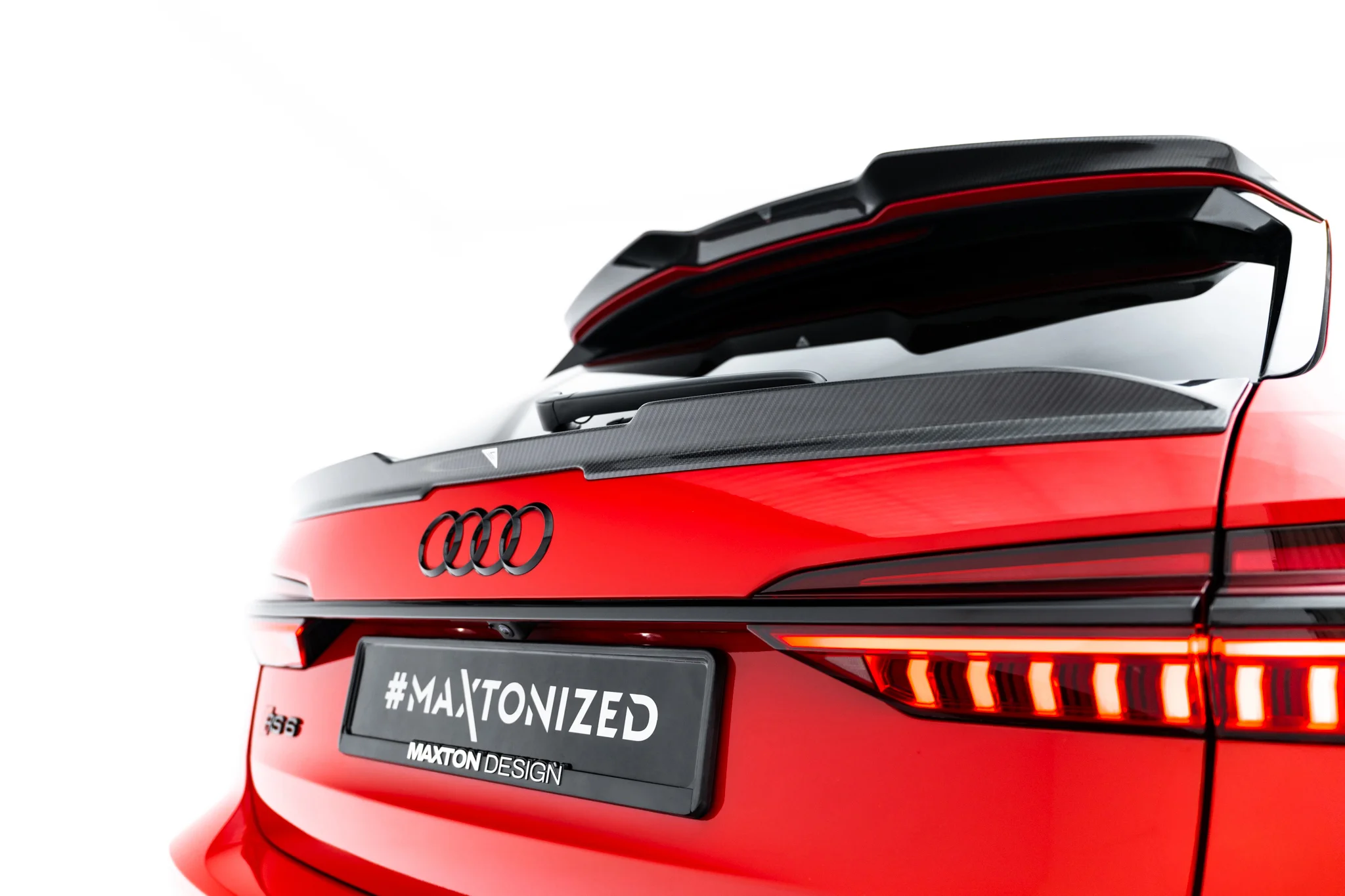 SET OF PREPREG CARBON FIBER SPLITTERS SUITABLE FOR AUDI RS6 C8 / C8 FACELIFT – MAXTON DESIGN - 11
