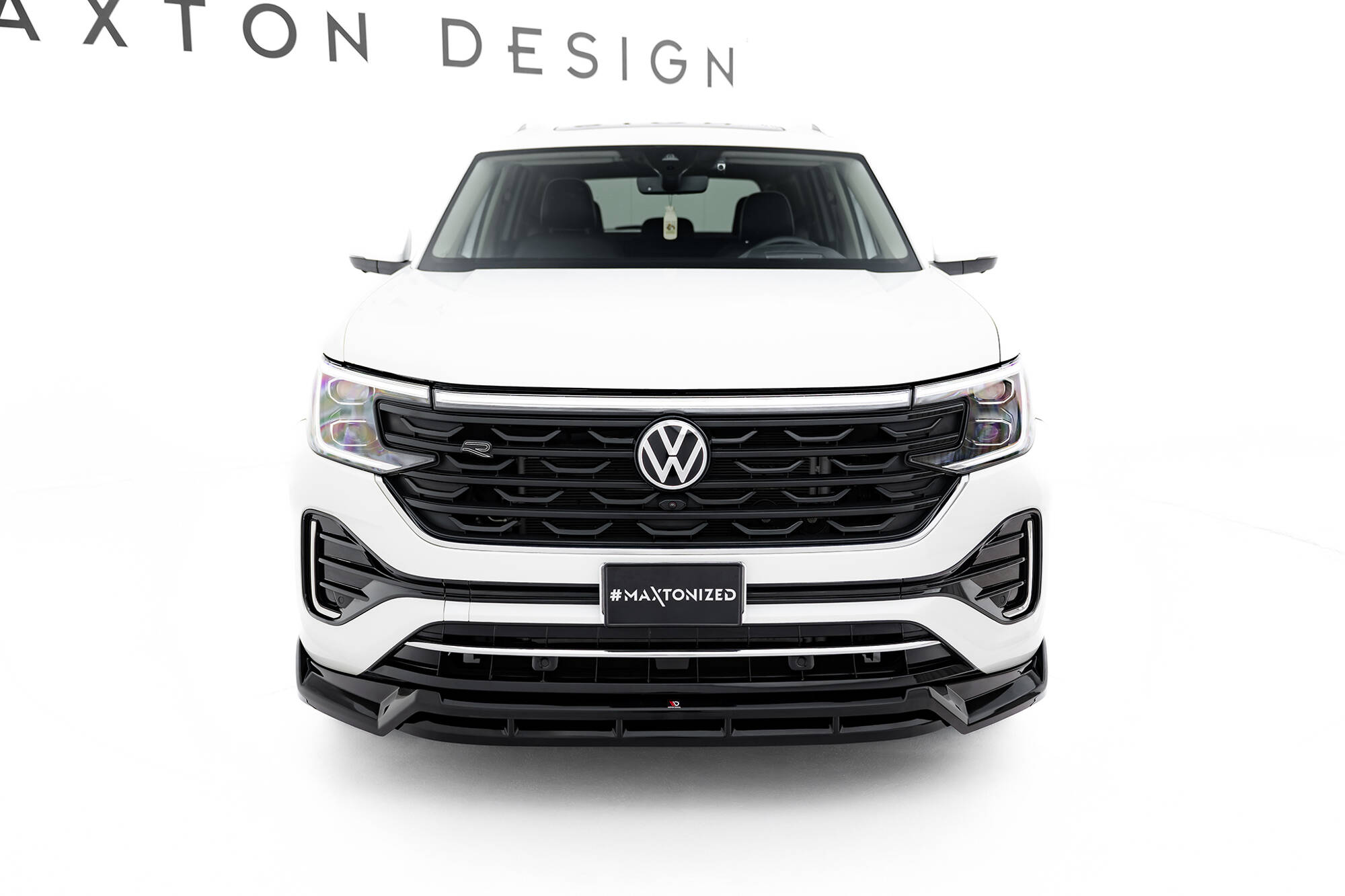 FRONT SPLITTER SUITABLE FOR VOLKSWAGEN ATLAS R-LINE MK1 FACELIFT 2 – MAXTON DESIGN - 5