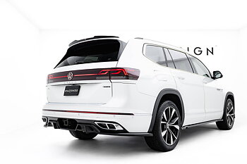 REAR SPLITTER (WITH VERTICAL BARS) SUITABLE FOR VOLKSWAGEN ATLAS R-LINE MK1 FACELIFT 2 – MAXTON DESIGN