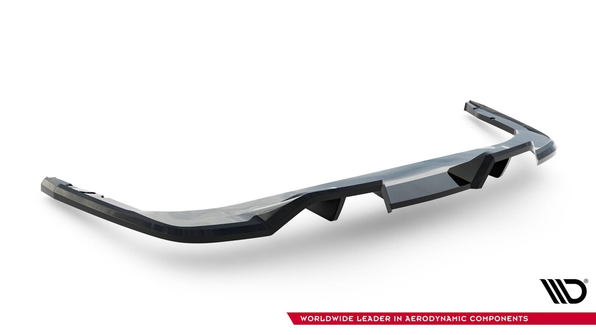 REAR SPLITTER (WITH VERTICAL BARS) SUITABLE FOR VOLKSWAGEN ATLAS R-LINE MK1 FACELIFT 2 – MAXTON DESIGN - 5